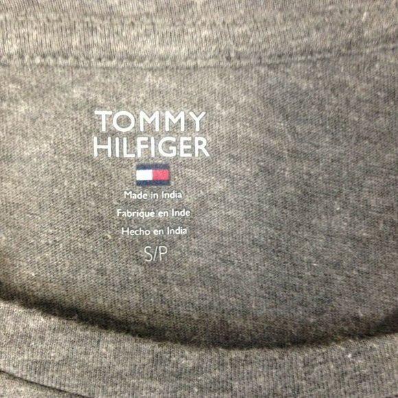 Tommy Hilfiger Long Sleeve Tee Women's Small Gray - Picture 7 of 8